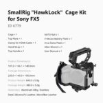 SmallRig "HawkLock" Cage Kit for Sony FX5 6779 - Imagen 6
