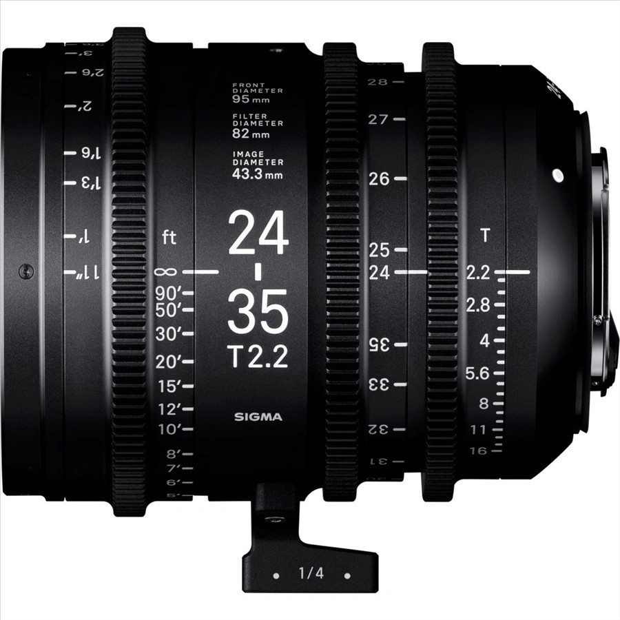 pphoto-24-35-22-ff-l.jpg SIGMA CINE 24-35mm T2.2 FF F/CE METRIC (Canon EF) - Imagen 1