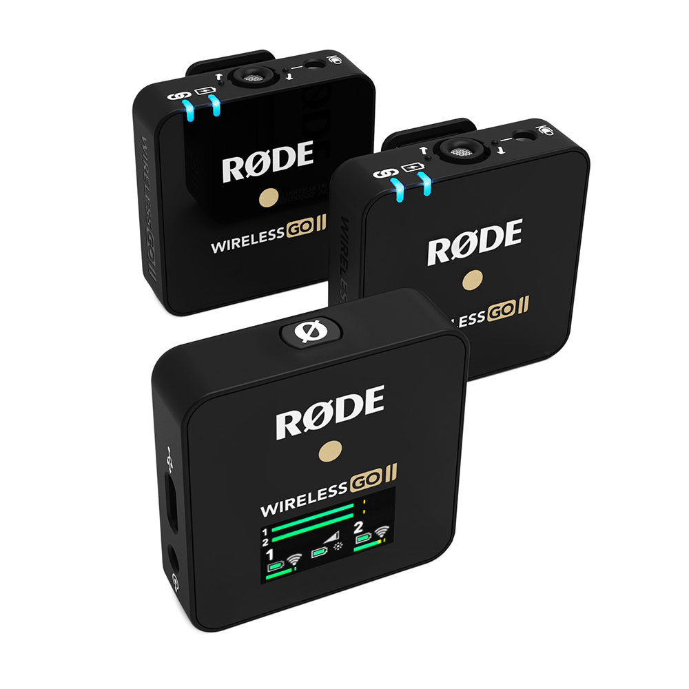 rode-go-2-001.jpg RODE Wireless GO II - Dual Channel Wireless Microphone System - desembalado, garantía completa - Imagen 1