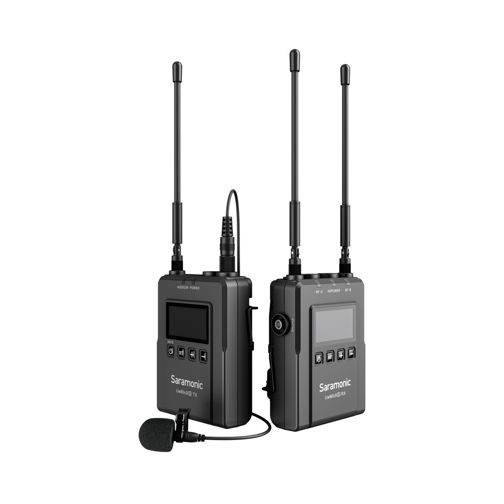 saramonic-uwmics-1.jpg Saramonic UwMic9S Kit 1 (TX+RX) - desembalado, garantía completa - Imagen 1