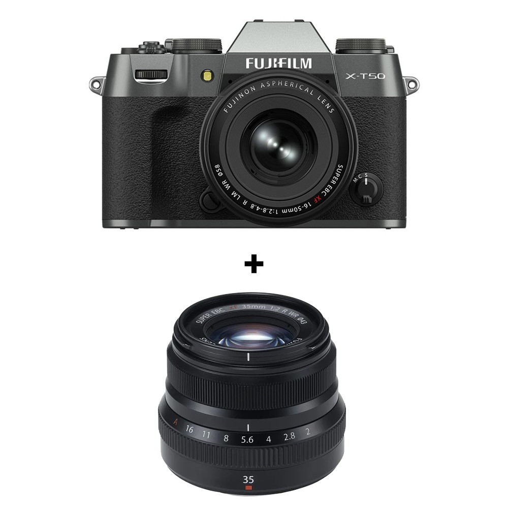 set-fuji-3.jpg Fujifilm X-T50 + XF16-50mm charcoal silver+ XF35mm F2 - Imagen 1