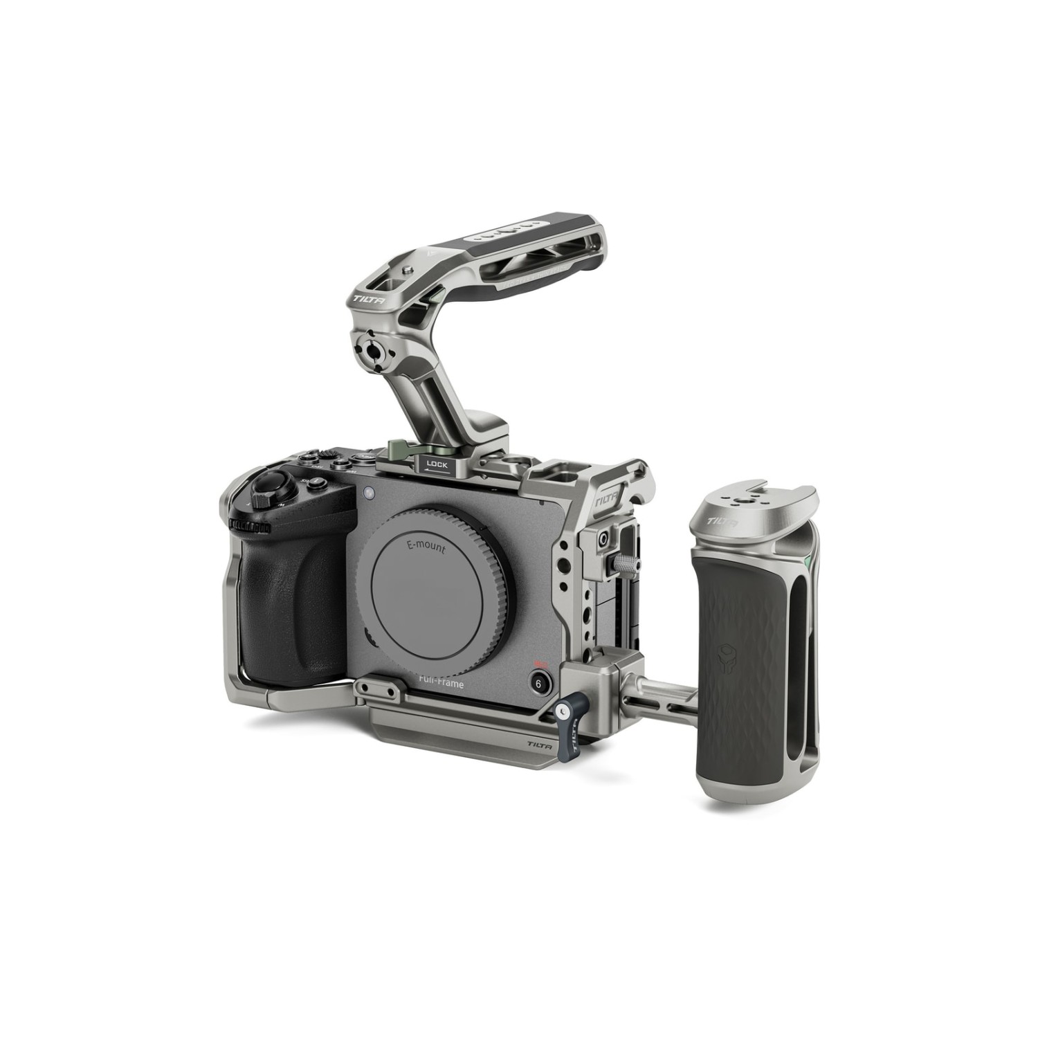 ta-t108-a-tg-12.jpg Tilta Camera Cage for Sony FX5 Base Kit - Titanium Gray - Imagen 1
