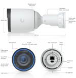 Ubiquiti UniFi G6 Pro Bullet, 4K PoE+, white - Imagen 10