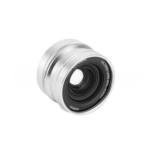 wcl-x100vi-s-1.jpg Viltrox Wide-angle conversion lens Silver - Imagen 1
