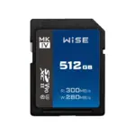 Wise 512GB SDXC UHS-II V90 MK-IV Memory Card